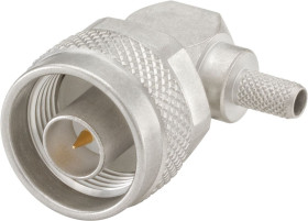 Złącze koncentryczne Montaż na kablu Męski 50Ω typ złącza Złącze N DC to 11GHz, zaciskane typ kabla RG142, RG223, RG400