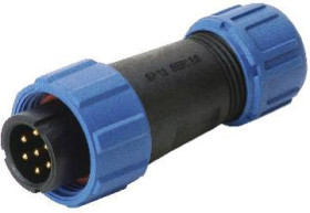 Deltron Connectors DELKSP1310/P4I Złącze okrągłe złącze męskie proste Łączna ilość styków: 4 1 szt.