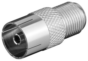 Adapter F: Gniazdo F Gniazdo do kabla koncentrycznego