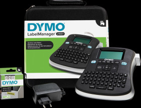 S0964070 DYMO labelling machine LM 210DK+/tabletop/case, end customer ser