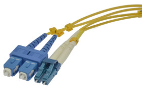 Patchcord światłowodowy FO SM LC-SC duplex 9/125 2m