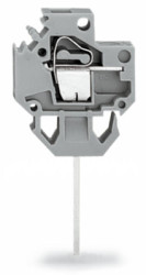 Through terminal block, cage clamp, 0.08-4.0 mm², 1 pole, 4 A, 4 kV, gray, 226-103