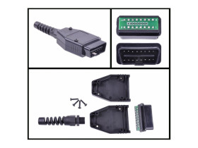 Wtyk OBD II na płytkę 66.5x40mm