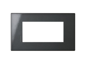 AXOLUTE Ramka 1 pojedyncza prostokątna AIR 4 moduły antracyt HW4804HS LEGRAND