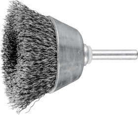 PFERD TOOLS Szczotka garnkowa rozplątana TBU 50 mm trzpień 6 mm drut stalowy Ø 0,30 POS TBU 5010/6 ST 0,30 43703001 5 sz