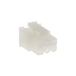 Wtyk Mini-Fit Jr MX-55-57-06R 6p żeński raster 4,2mm osłona bez pin