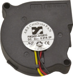 Wentylator promieniowy 24 V DC ARX szerokość: 51mm przepływ: 6.97m³/h