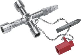 Knipex 811950 Klucz do szafy sterowniczej stal nierdzewna 1 szt.