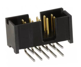 Wtyk PCB 10-pinowe raster: 2.54mm 2-rzędowe TE Connectivity Przewlekany 1.0A