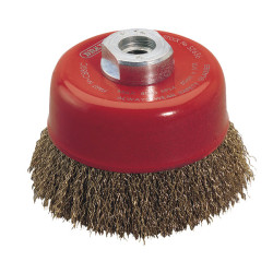 Draper Expert 52636 80mm x M14 Crimped Wire Cup Brush