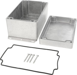 Hammond Electronics 1550Z117F Obudowa uniwersalna, (D x S) 160 mm x 100 mm, odlew aluminiowy, 1 szt.