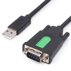 Industrial USB to RS232 Male Serial Adapter Cable