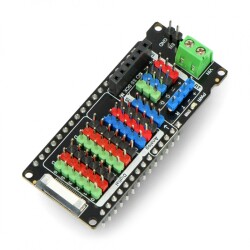 Gravity - IO Shield - rozszerzenie do FireBeetle M0 i ESP32-E - DFRobot DFR0762