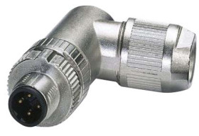 Złącze wielostykowe przemysłowe 4-pinowe M12 Montaż na kablu Wtyczka Phoenix Contact