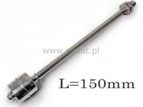 Czujnik poziomu cieczy HT150, L= 150mm NO + 125°C
