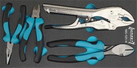 Hazet 163-121/4 do warsztatu Zestaw szczypiec 4 szt.