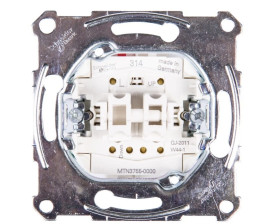 Merten Przycisk żaluzjowy jednobiegunowy 10A 250V IP20 MTN3755-0000