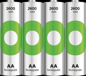 GPRHC272E050 ReCyko, NiMH rechargeable battery, AA (Mignon), 2600 mAh, pack o