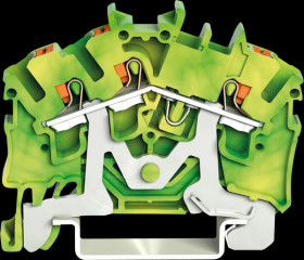 2202-6307 3-wire protective earth terminal, diameter 0.25 - 4.0 mm²