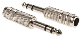 Złącze Jack 6,35 mm Męski Stereo Montaż na kablu Naturalny