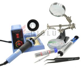 ZESTAW LUTOWNICZY Stacja lutownicza ZD-99/98 + akcesoria XXL