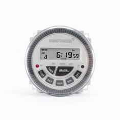 TM-619sH 10A Precyzyjny Cyfrowy Programowalny Włącznik Tygodniowy Z Wymiennym Akumulatorem Mały Rozmiar