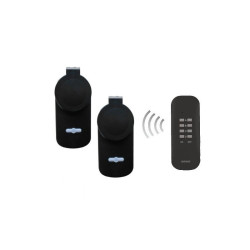 Gniazdo ster.pilotem GB-429 2gn IP44 bezprzewodowe 2+1 ORNO