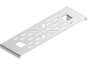 Blacha puszki BPSD do szczebla drabinygrubość blachy 2,0mm 406001 BAKS