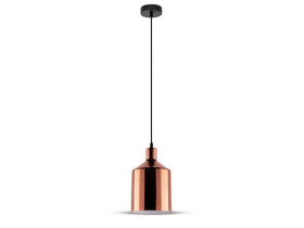 VT-8175 Lampa wisząca klosz: miedź tubularna średnica: 170 3706 V-TAC