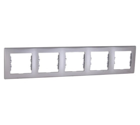 Sedna Ramka pięciokrotna aluminium pozioma SDN5800960