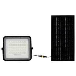 V-TAC 7824 VT-80W Solar Spotlight Neutral White Black 1 Piece