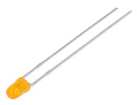 L-934ND/2 Dioda LED 3 mm pomarańczowa, dyfuzyjna 50 mcd - kpl. 2 szt.