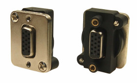 Adapter złącze A VGA złącze B VGA rodzaj A Żeńskie rodzaj B Żeńskie RS PRO