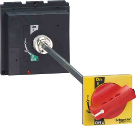 Uchwyt obrotowy do Kompaktowy NSX 400/630 kolor Czerwony Schneider Electric Lv4