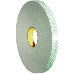 3M 40321910 4032 Double Coated Urethane Foam Tape White 10 m x 19 mm 1 pc