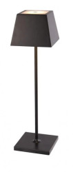Lampa ogrodowa bezprzewodowa na stół USB MAHE LED BLACK 8398 Nowodvorski