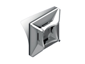 Uchwyt pod trytytkę samoprzylepny podstawka PMS-25-25-100 do opasek zaciskowych 2,4 - 4,5mm (100szt.) biała 25.225 ELEKTRO-PLAST