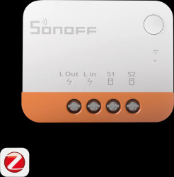 ZBMINIL2 1-channel switching actuator, Zigbee, without neutral conductor
