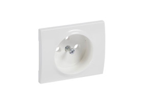 SISTENA LIFE Plakietka Arctic gniazda pojedyncze 2p+z 777027 LEGRAND