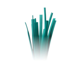 Rurka termokurczliwa RTS-12,7/6,4ZI cienkościenna zielona 1m TRYTYT