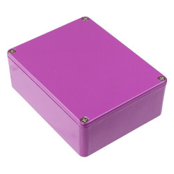 1590BBSPR Hammond Purple Die Cast Stomp Box Enclosure 120 x 94 x 42mm