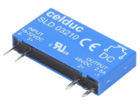SLD03210 Przekaźnik półprzewodnikowy Uster: 18...32VDC 2,5A 0...60VDC