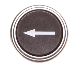 Napęd przycisku czarny /STRZAŁKA LEWO/ z samopowrotem LPCB1142