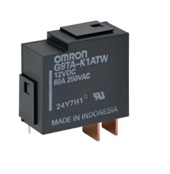 Przekaźnik mocy 12V dc SPST Omron 60 A, montaż PCB
