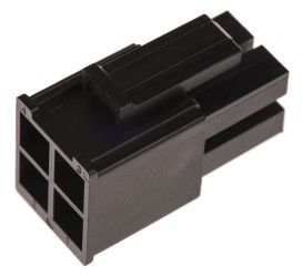 Obudowa złącza 4-pinowe 2-rzędowe raster: 5.7mm Molex Męski Montaż na kablu Mega-Fit Złącze zasilające, złącze