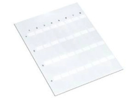 Samoprzylepny oznacznik kabla 13x21mm z laminacją 211-151 /25szt./