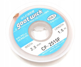 2.5mm Goot Wick CP-2515F Desoldering Wire Solder Braid