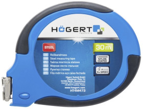 Taśma miernicza 30 m x 9,5 mm stalowa HT4M473