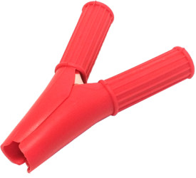 Battery clip, 75 A, 74 mm, red, BU-46C-2L