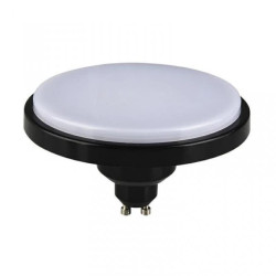 Żarówka GALAXY ES111 LED 12W B/WW gu10 120 stopni 1200lm 230V AR111 ciepła biała obudowa czarna (bez otworów)